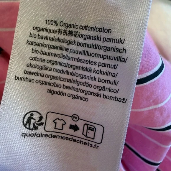 DAMSON MADDER Mia Midi Dress in Pink Stripe Bow Tie UK 10 US 6 - Picture 10 of 11